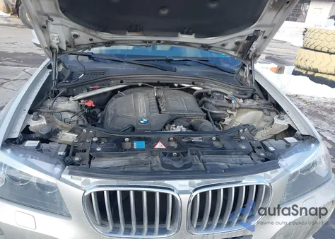 2011 BMW X3 xDrive35I from USA, damaged, VIN 5UXWX7C5XBLT78672